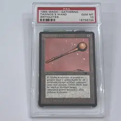 1994 Magic the Gathering Antiquities Tawnos's Wand Gem Mint PSA 10 MTG Card - Image 1