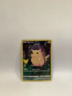 Pokemon TCG Fat Pikachu Full Art Celebrations Card 005/025 Near Mint/Mint - Image 1