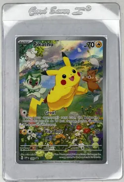 Pokemon Pikachu TCG SVP 88 Black Star Promo Holo Rare Card NM - Image 1