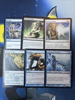 Vintage Magic The Gathering Binder Collection Card Lot MTG 1993-2003 Rares - Image 1