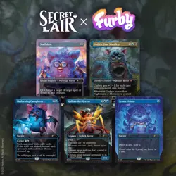 MTG Secret Lair x Furby The Oddbodies Non-Foil Edition SEALED - Image 2