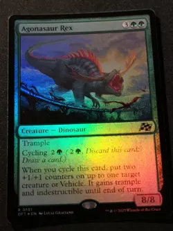 Agonasaur Rex - Foil - DFT - MTG - EN - NM - 0151 - Image 1