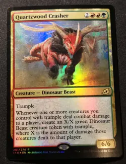 Quartzwood Crasher - Foil - IKO - MTG - EN - NM - 201/274 - Image 1