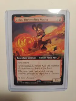 Zuko Firebending Master Extended Art Avatar The Last Airbender MTG - Image 2