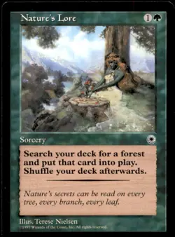 Nature's Lore LP Light Play Portal MTG [5540] - Image 1