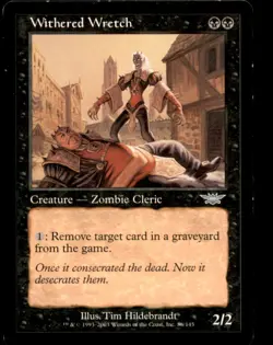 Withered Wretch LP Light Play Planechase MTG [8328] - Image 1