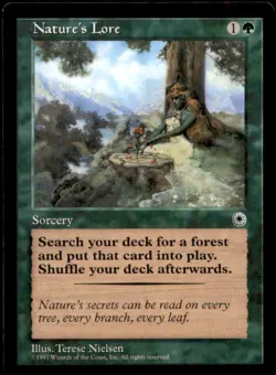 Nature's Lore LP Light Play Portal MTG [5543] - Image 1