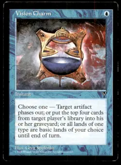 Vision Charm LP Light Play Visions MTG [7510] - Image 1