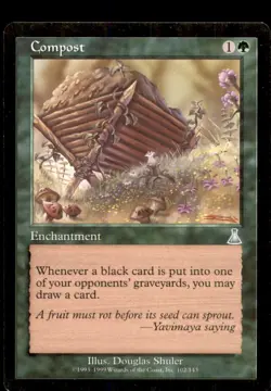 Compost LP Light Play Urza's Destiny MTG [7762] - Image 1