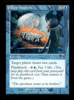 Deep Analysis LP Light Play Torment MTG [7948] - Image 1