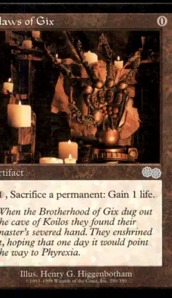 Claws of Gix LP Light Play Timeshifted MTG [8144] - Image 1