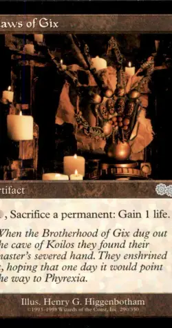 Claws of Gix LP Light Play Timeshifted MTG [8145] - Image 1