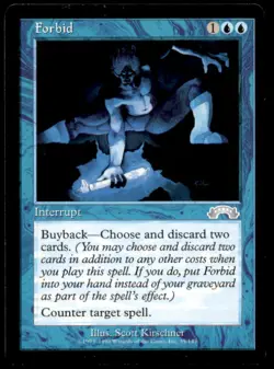 Forbid LP Light Play Exodus MTG [7912] - Image 1