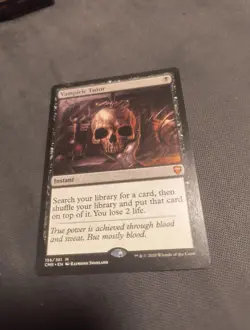MTG Magic the Gathering Vampiric Tutor Commander Legends Near Mint Condition - Image 1