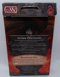 Magic 2012 / M12 Intro Pack Blood and Fire (ENGLISH) SEALED NEW MAGIC - Image 2