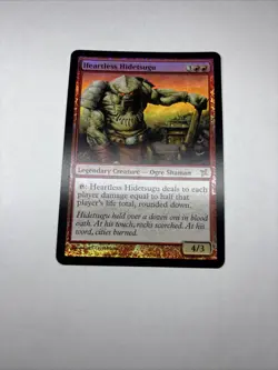 MTG Heartless Hidetsugu- Betrayers Of Kamigawa- Rare- LP- FOIL - Image 4