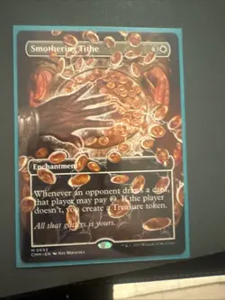 Smothering Tithe (Borderless) Commander Masters Regular - Image 1