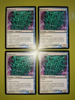 Plumeveil x4 Shadowmoor 4x Playset Magic the Gathering MTG - Image 1