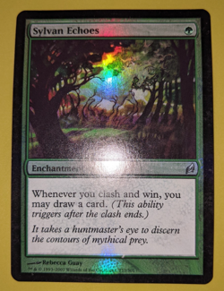 FOIL Sylvan Echoes x1 Lorwyn 1x Magic the Gathering MTG - Image 1