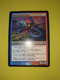 FOIL Shrewd Hatchling x1 Eventide 1x Magic the Gathering MTG - Image 1