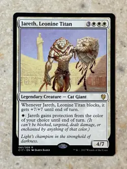 MTG NM Jareth, Leonine Titan [Commander 2017] - Image 1
