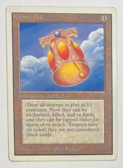 MTG KORMUS BELL Unlimited (OldManMTG 003-074) - Image 1