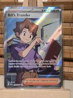 Bill's Transfer 194/165 Ultra Rare Sv: Scarlet & Violet 151 Pokemon NM/M - Image 1