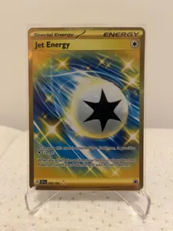 Pokemon TCG Surging Sparks Jet Energy 252/191 Special Energy Hyper Rare NM/M - Image 2