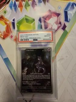 MEW EX & MEWTWO PSA 10 SEQUENTIAL SET S&V 151 UPC POKEMON SVP 052 053 205 2023 - Image 2