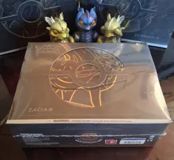 ✨Pokemon TCG Sword & Shield Elite Trainer Box Plus Zacian 820650807435 - Image 1