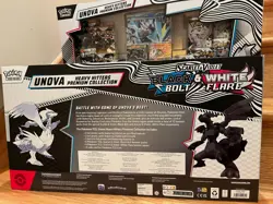 Pokemon UNOVA Heavy Hitters Premium Collection Black Bolt White Flare (x2) TCG - Image 3