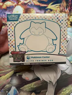 Pokemon Center 151 Elite Trainer Box, Brand New Sealed, Clean!!! Pokemon TCG 820650853159 - Image 1