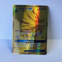 Pokemon SM - Ultra Prism #173/156 Solgaleo GX (Secret Rare) - NM - Image 1