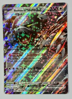 Pokemon TCG - Bloodmoon Ursaluna Ex - 141/167 - 2024 SV05: TWM En - Double Rare - Image 4