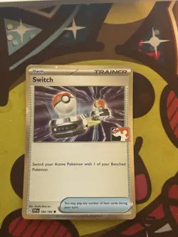 Pokemon Switch 194/198 - Play! Prize pack Series - Cosmic Holo Rare - Image 1