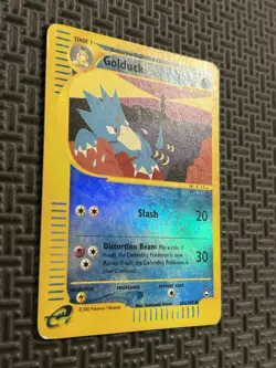 Pokemon TCG Golduck 50a/147 2002 Vintage Aquapolis Reverse Holo - Image 2