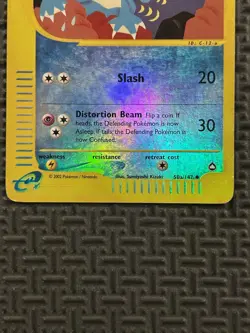 Pokemon TCG Golduck 50a/147 2002 Vintage Aquapolis Reverse Holo - Image 5