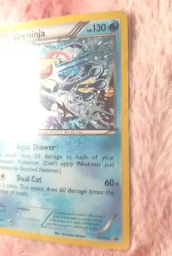2016 Pokemon TCG Greninja XY162 XY: Black Star Promos​ - HP - Holo - Image 3