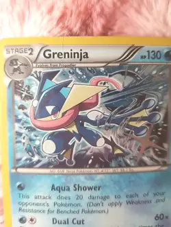 2016 Pokemon TCG Greninja XY162 XY: Black Star Promos​ - HP - Holo - Image 5