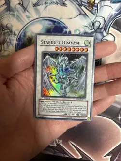 (AY) Stardust Dragon DP08-EN014 - Yusei - 1st Edition Super YuGiOh LP - Image 5