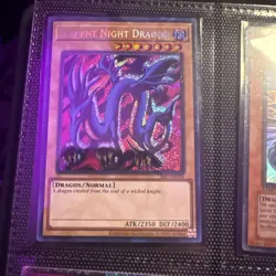 Serpent Night Dragon - SRL-EN103 - Secret Rare - Unlimited 25th Anniversary Edit - Image 1