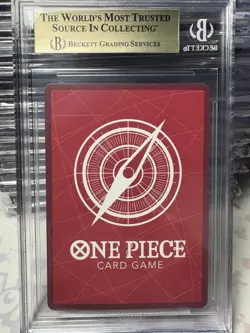 BGS 10 Shanks PSA Magazine Exclusive One Piece Leader Alt Art Promo OP09-001 - Image 2