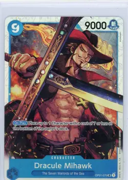 Dracule Mihawk OP01-070 One Piece 9000 ! - Image 1