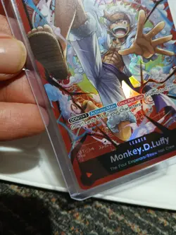 Monkey.D.Luffy ST21-001 - One Piece TCG Starter Deck EX: Gear 5 Foil NM Leader - Image 5