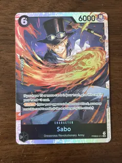 SABO - One Piece PRB02-014 - SR Super Rare - Premium Booster The Best Vol. 2⚓ - Image 1