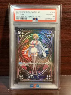 [PSA 10] - Stussy - OP07-085 - SP Alt Art - One Piece - Japanese - Image 3