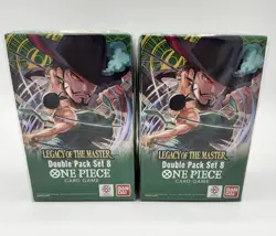 One Piece TCG: Double Pack Set Vol. 8 Legacy of the Master X2 Factory Sealed New - Image 1