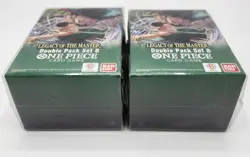 One Piece TCG: Double Pack Set Vol. 8 Legacy of the Master X2 Factory Sealed New - Image 4