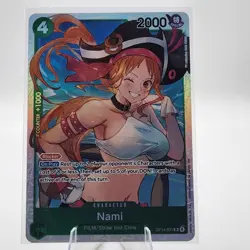 ONE PIECE Card Nami OP14-031 SR OP14 NM/M Pack Fresh - Image 1