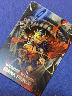 Wonder Woman Diana DC Foil Goddess Story Waifu Card Girl Holo Anime Sexy ACG Hot - Image 3